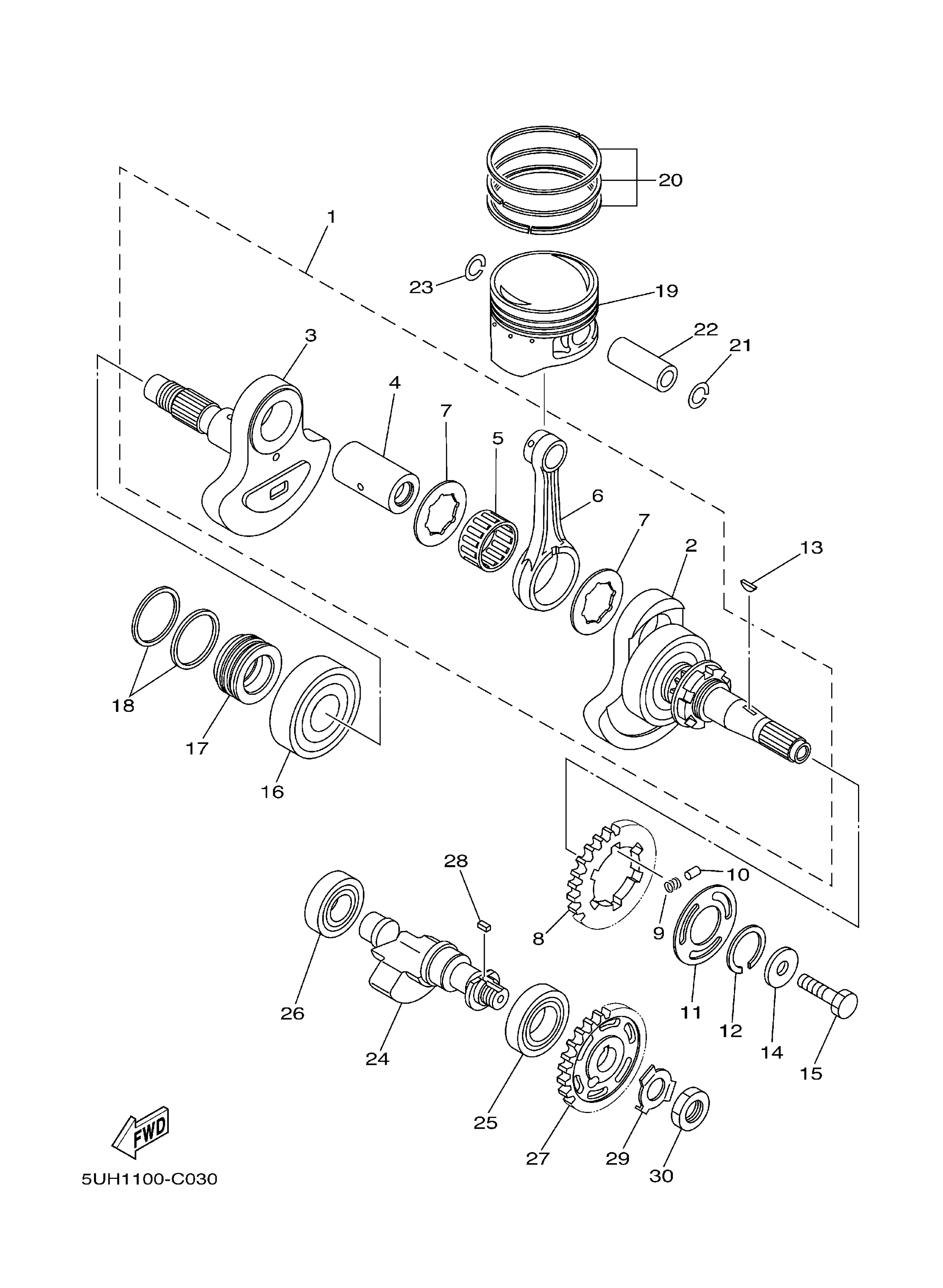 Crankshaft Piston