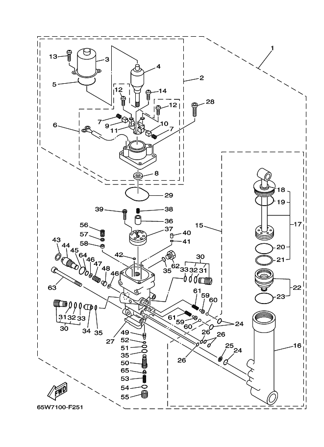 Power Trim & Tilt Assembly
