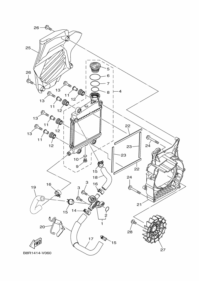 Radiator & Hose