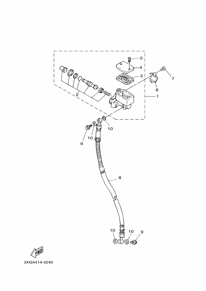 Master Cylinder Front