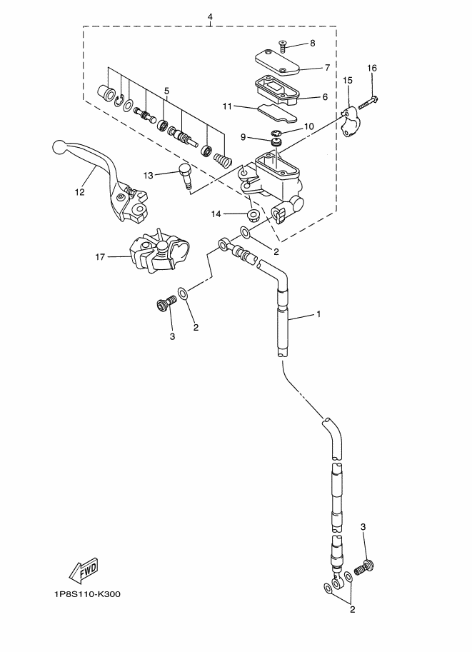 Front Master Cylinder