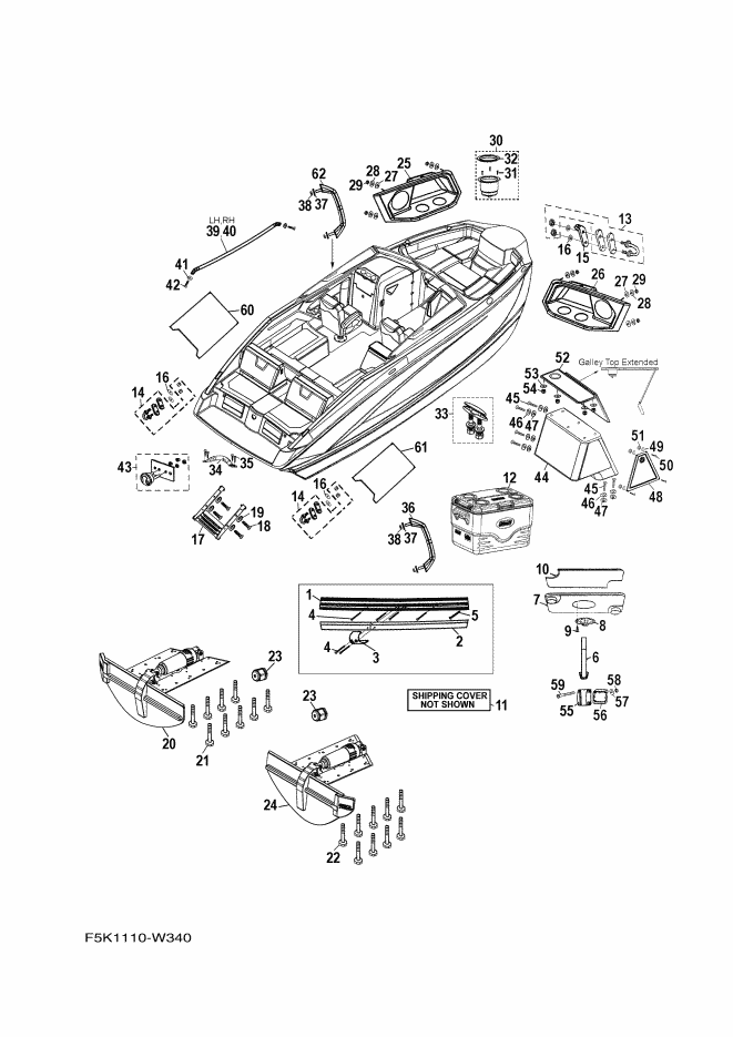 Hull Deck Fitting