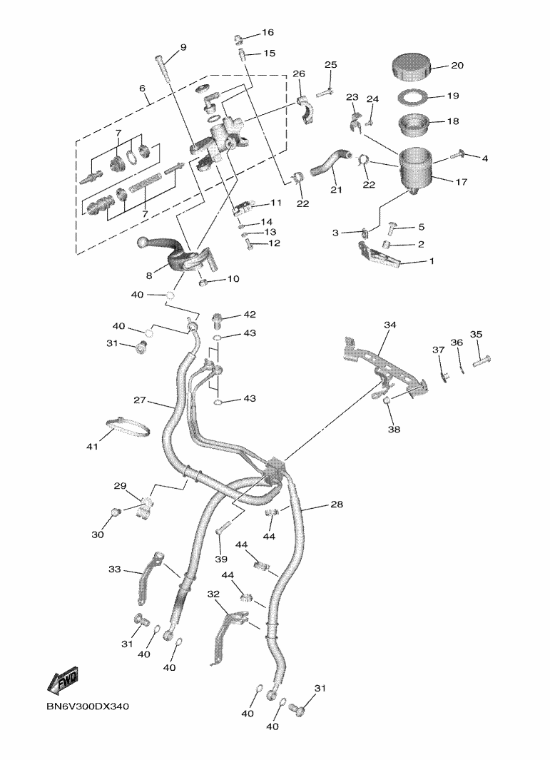 Front Master Cylinder