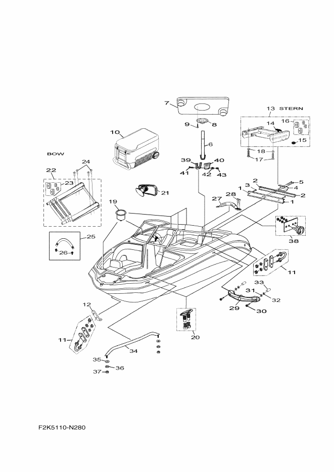 Hull Deck Fittings