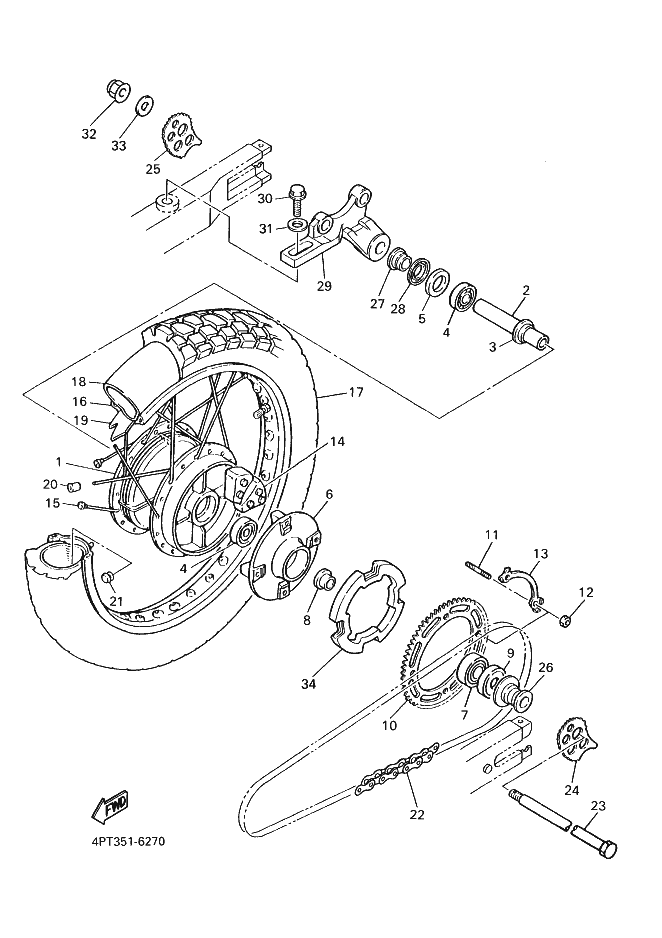 Rear Wheel