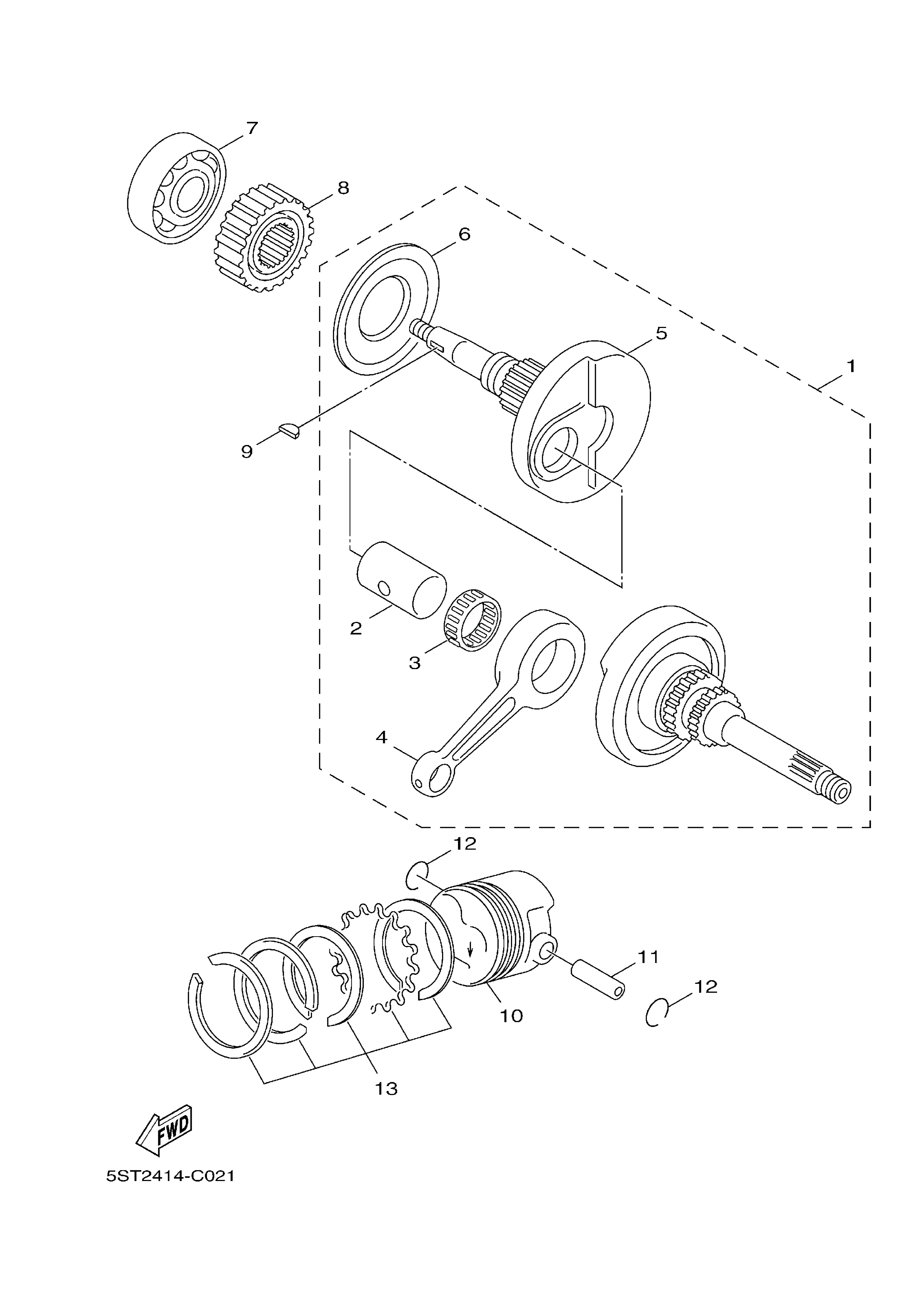 Crankshaft & Piston