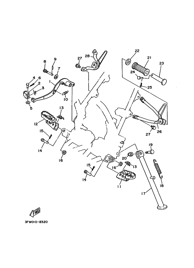 Stand Footrest