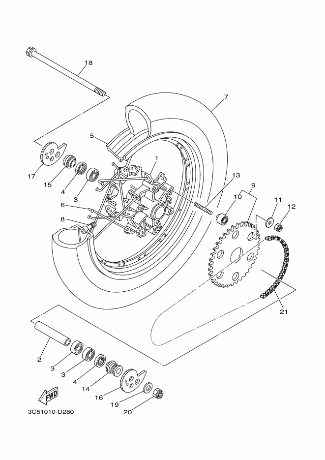 Rear Wheel