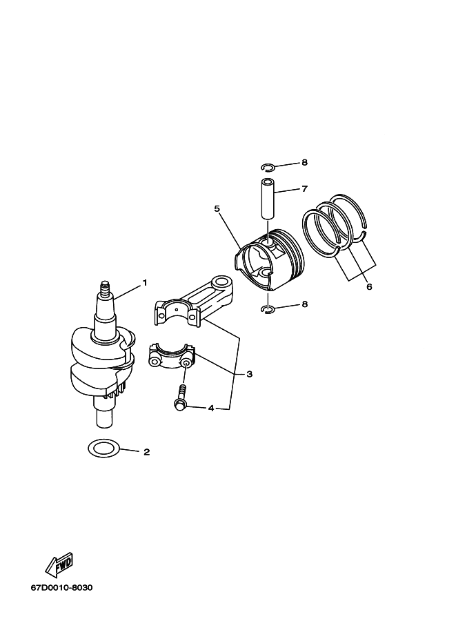 Crank Shaft Piston