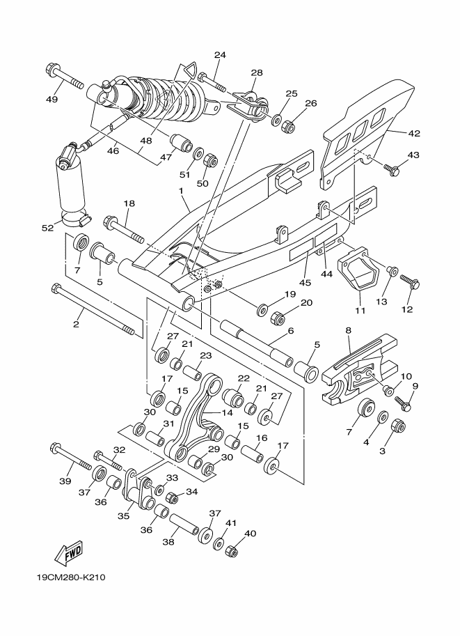 22W-22124-00-00 Bush 2 Yamaha | YoshiParts