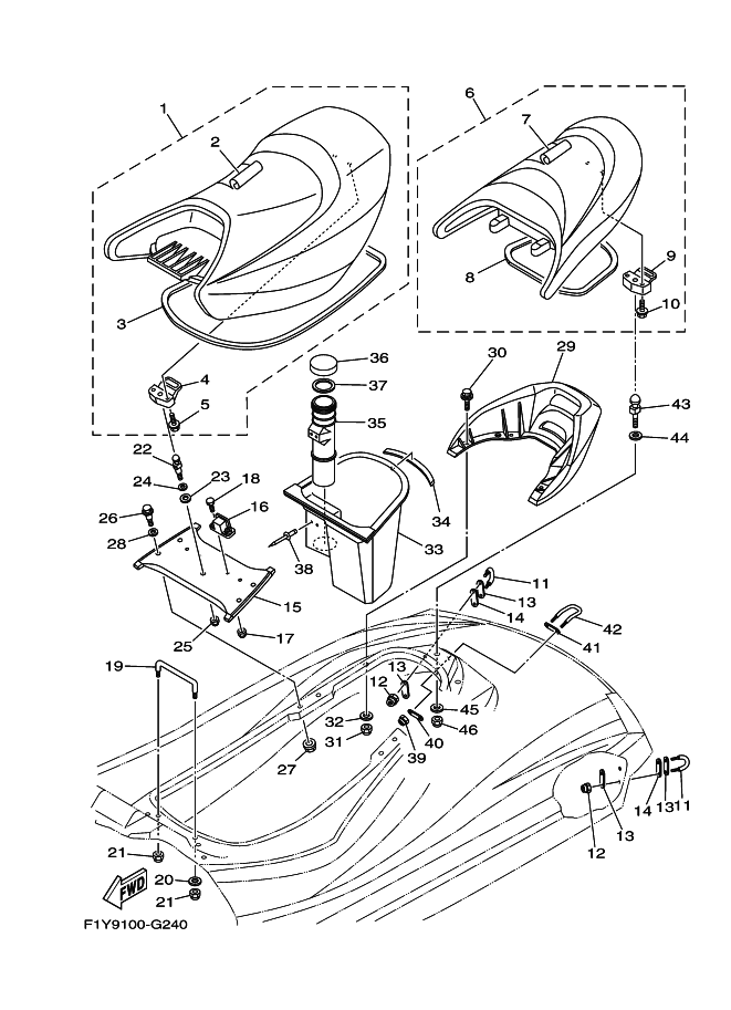 Seat & Under Locker