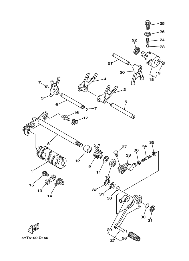 Shift Cam & Fork