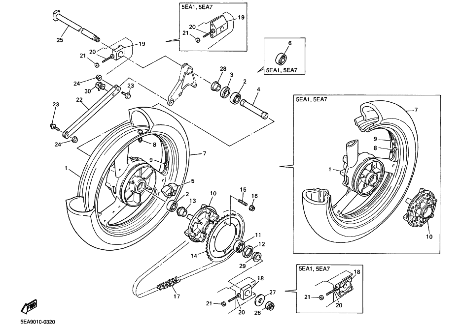 Rear Wheel