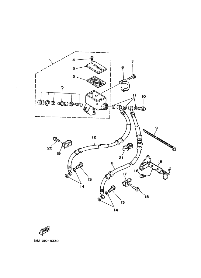 Front Master Cylinder