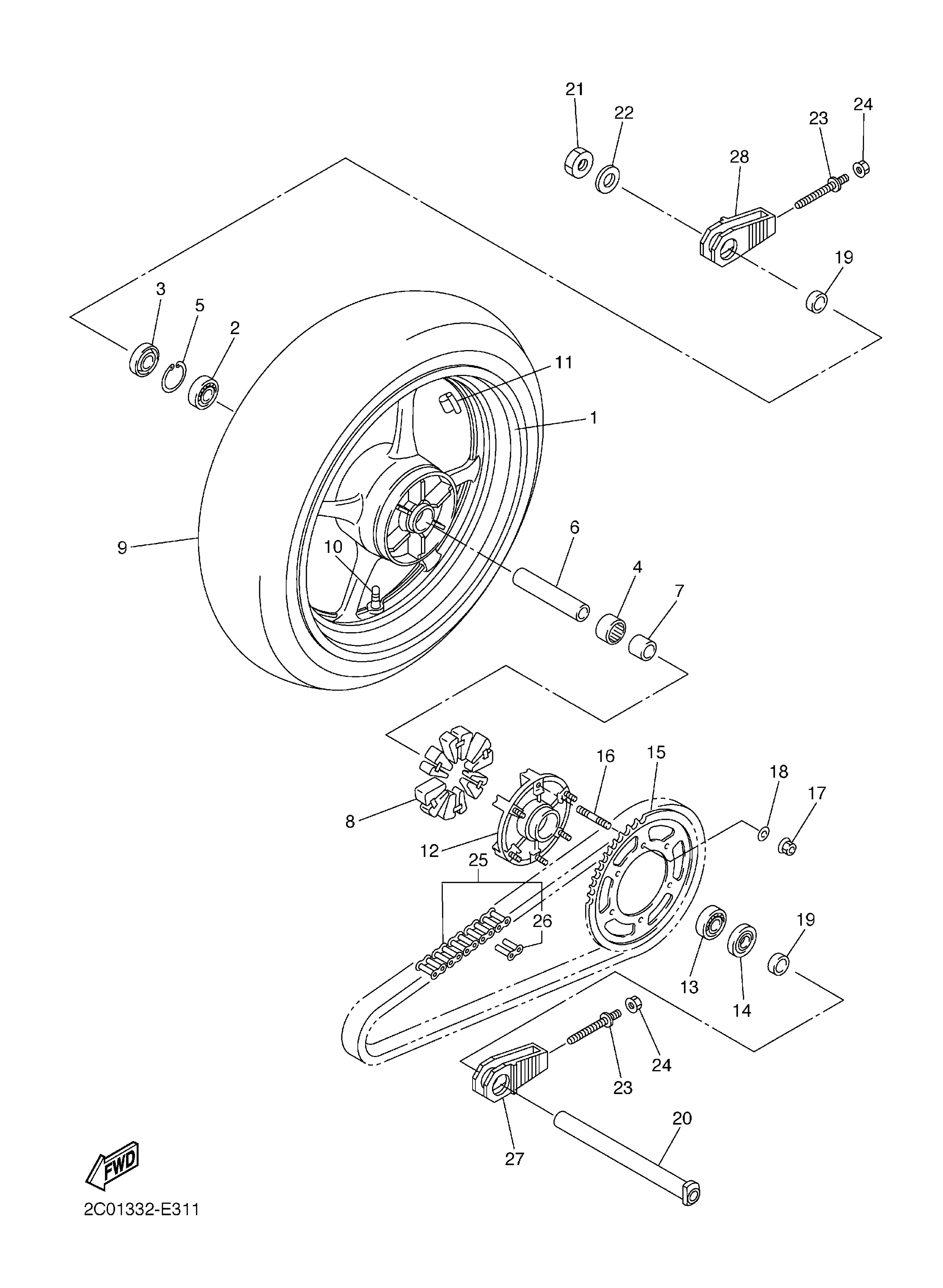 Rear Wheel