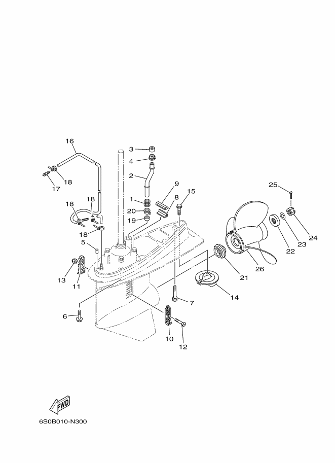Lower Casing & Drive