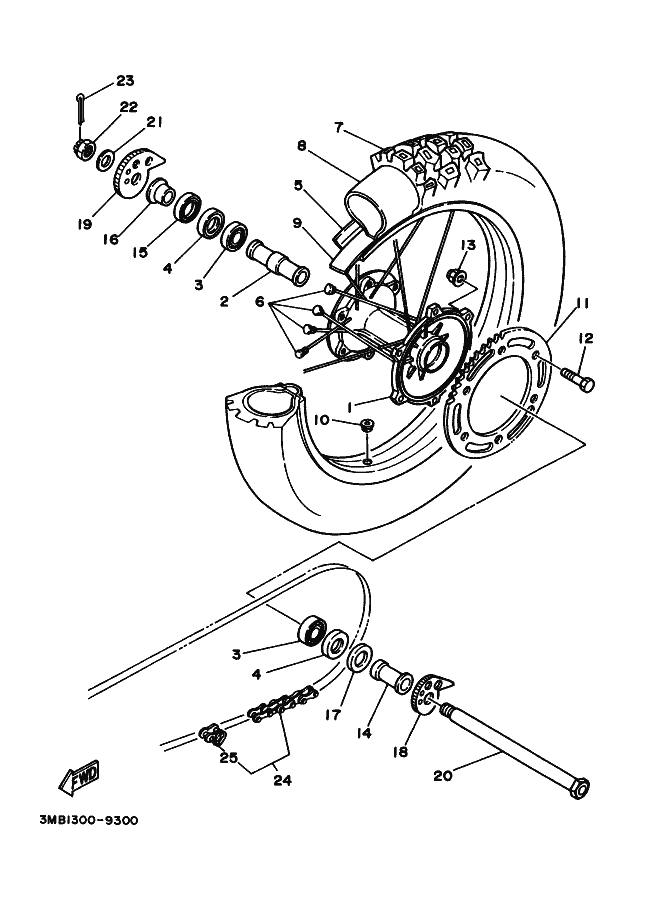Rear Wheel