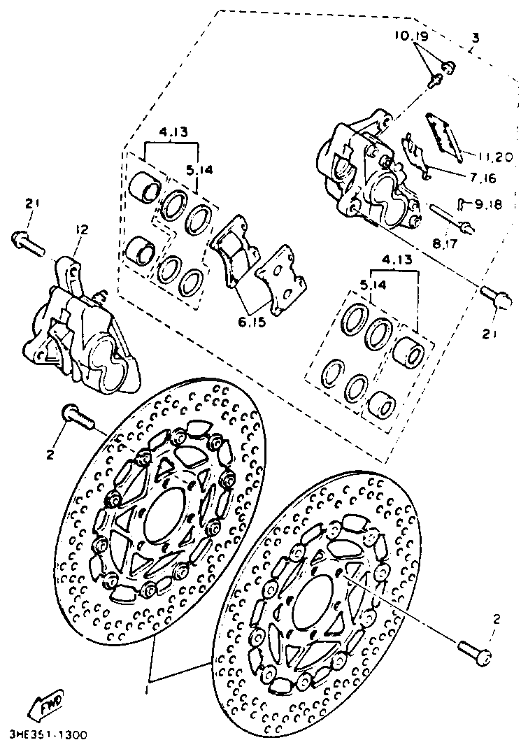 Front Brake Caliper