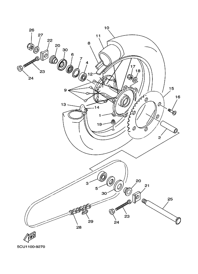 Rear Wheel