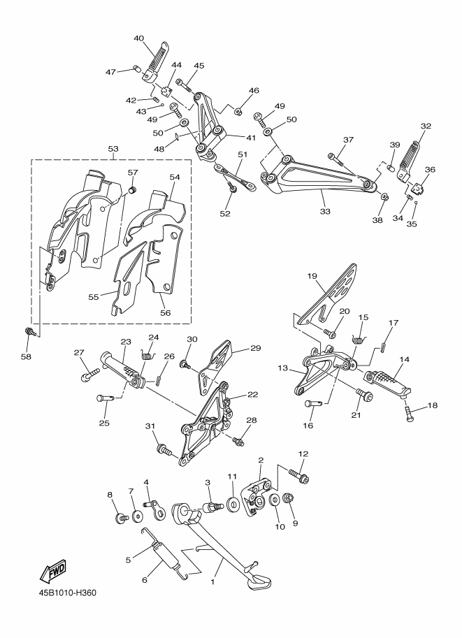 Stand & Footrest