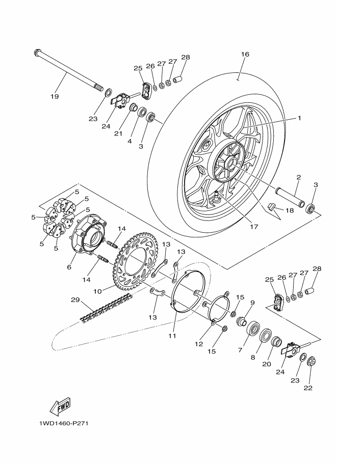 Rear Wheel