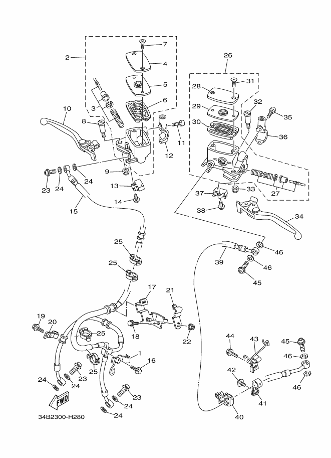 Front Master Cylinder