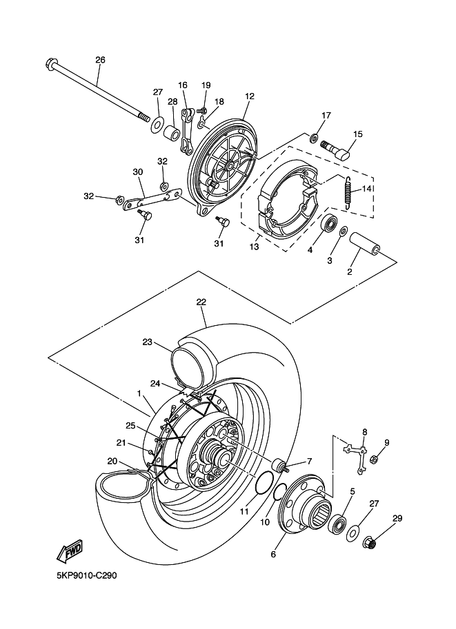 Rear Wheel