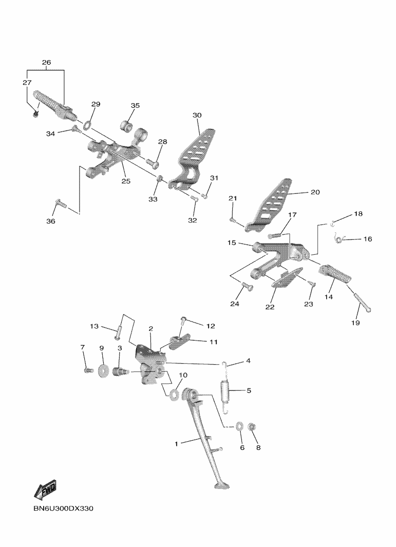 Support & Footrest
