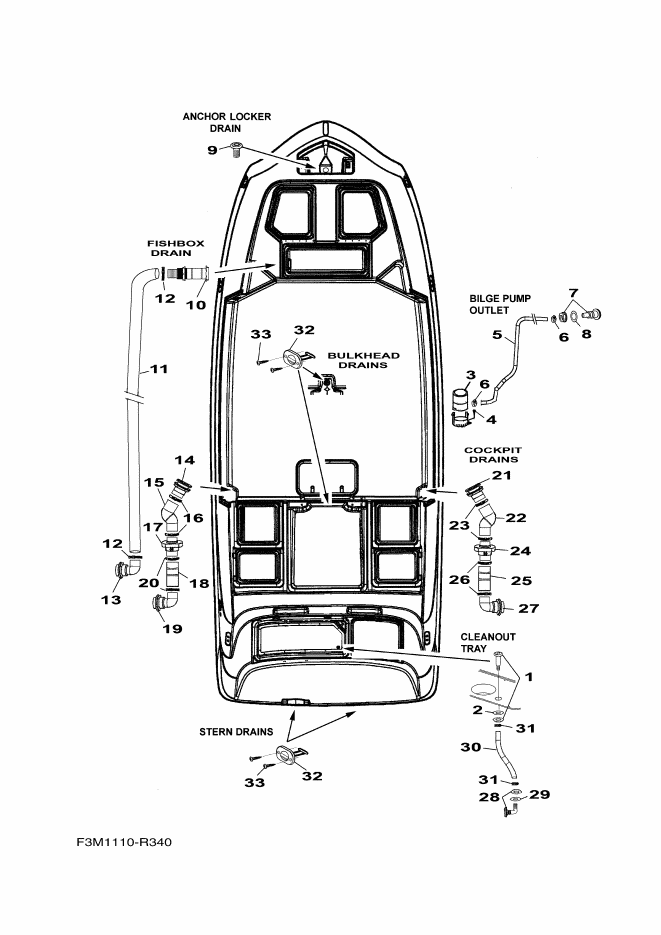 Deck Drain Fittings
