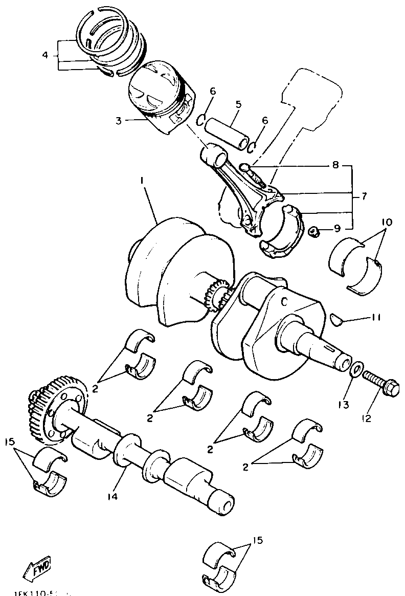 Crankshaft Piston
