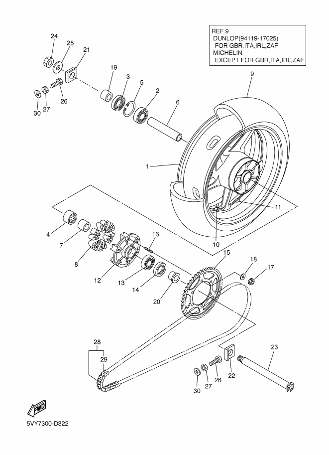 Rear Wheel