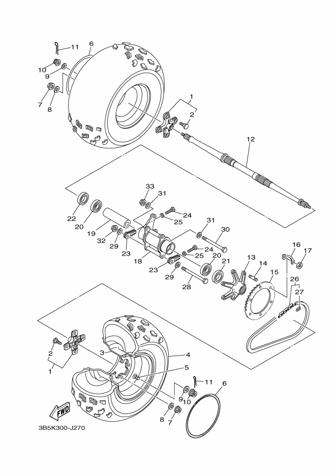 Rear Wheel