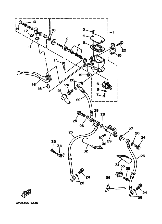 Front Master Cylinder