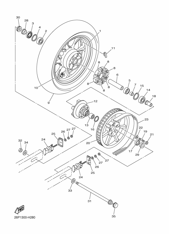 Rear Wheel