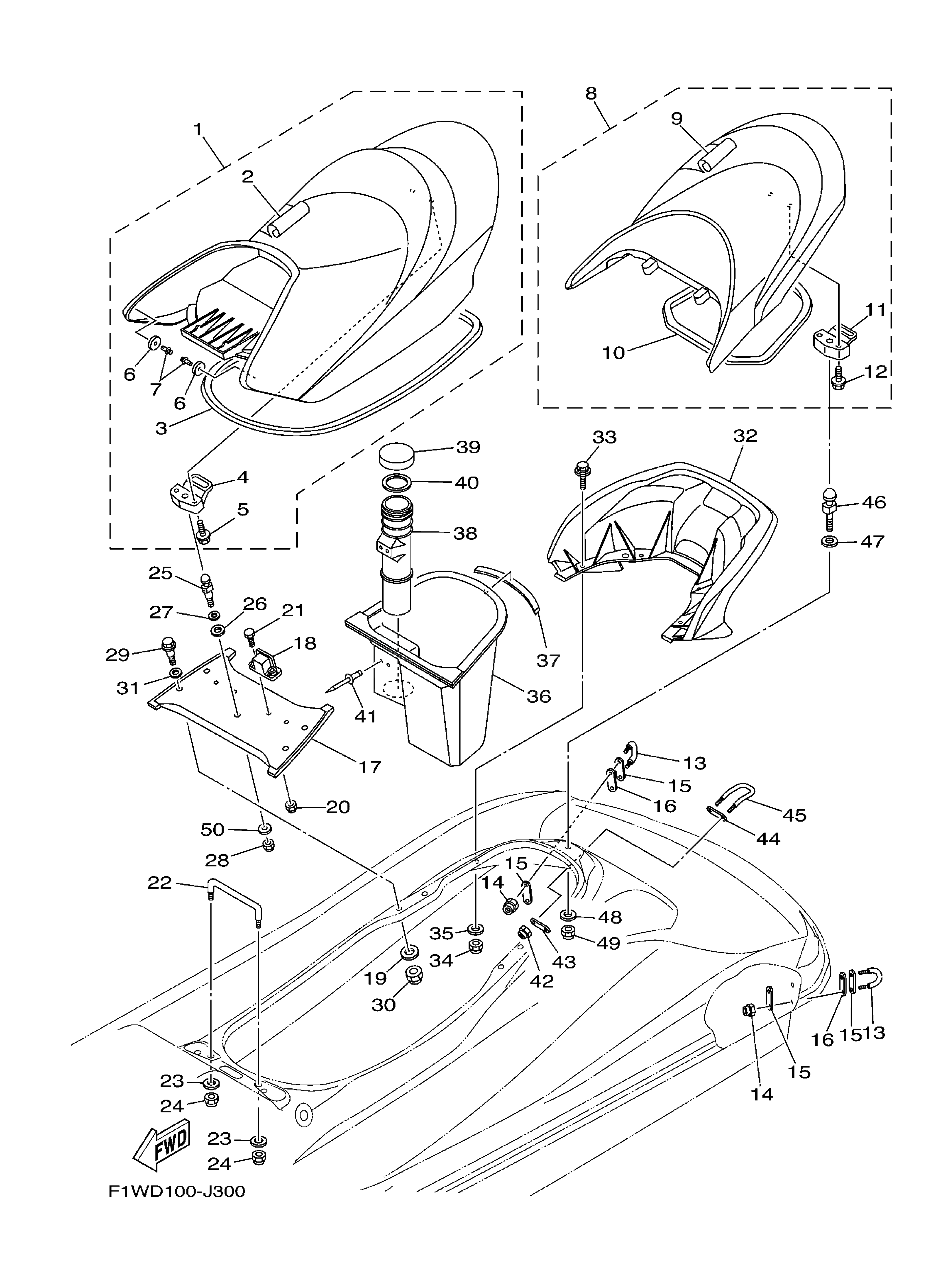 Seat & Under Locker
