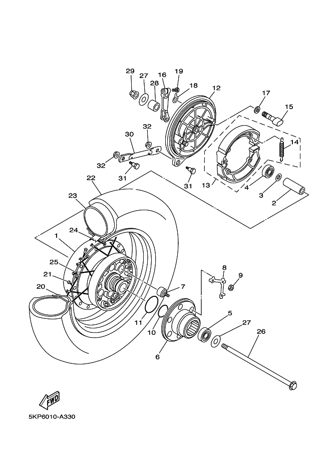 Rear Wheel