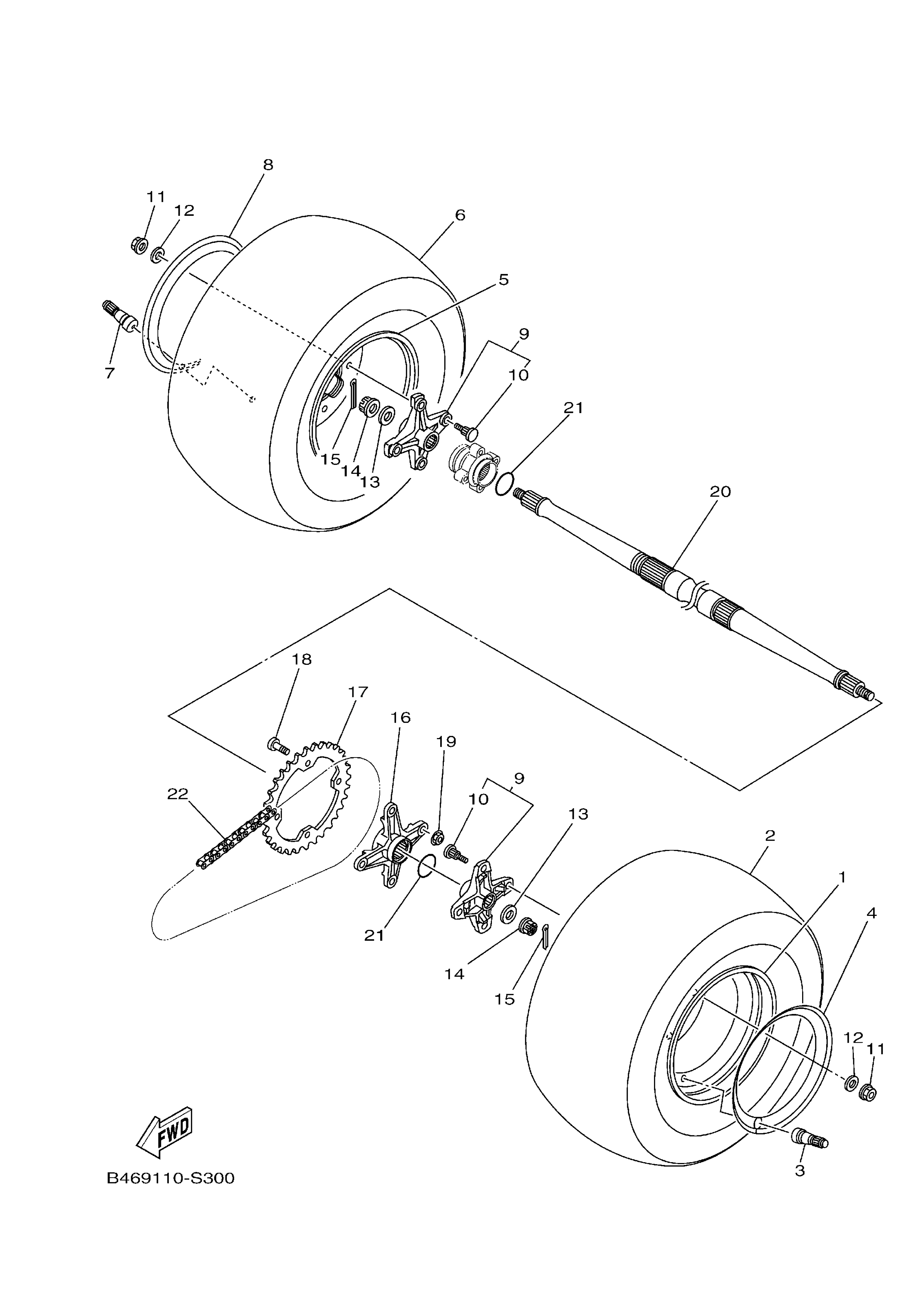 Rear Wheel