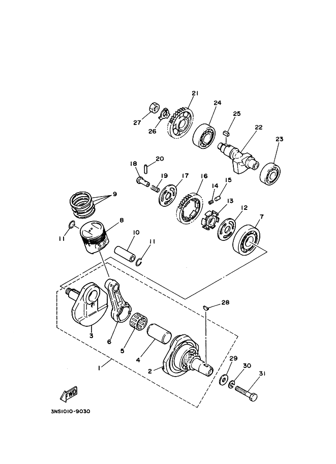 Crankshaft Piston