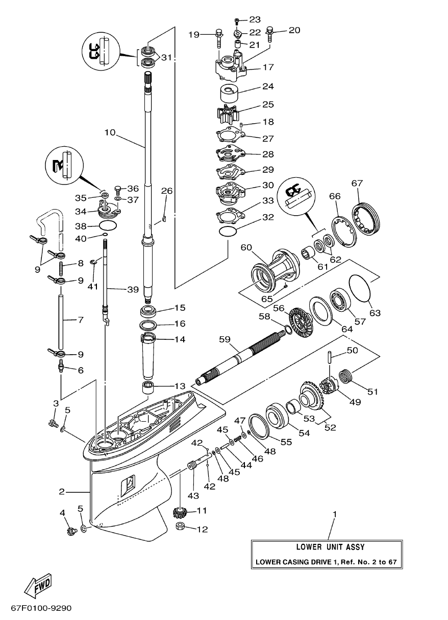 Lower Casing & Drive
