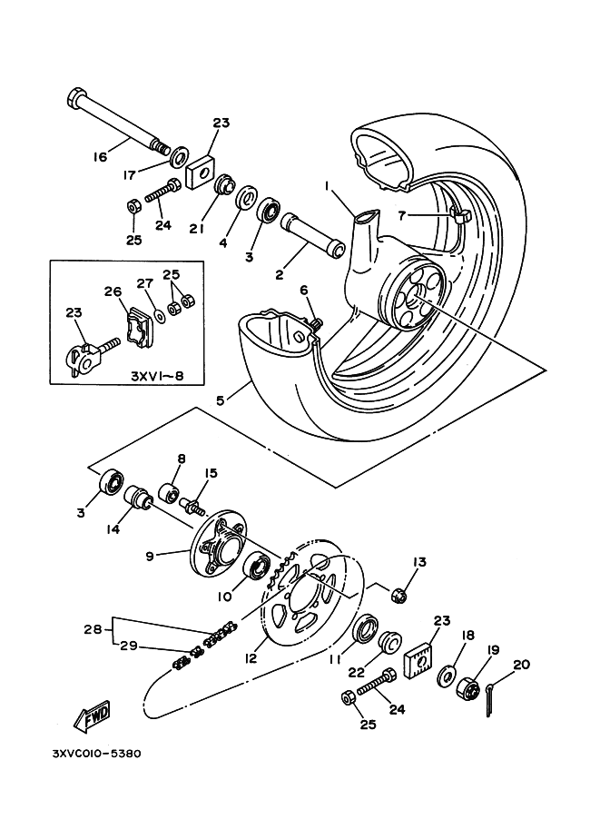 Rear Wheel