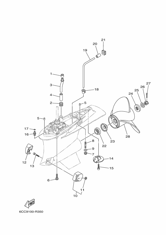 Lower Casing & Drive