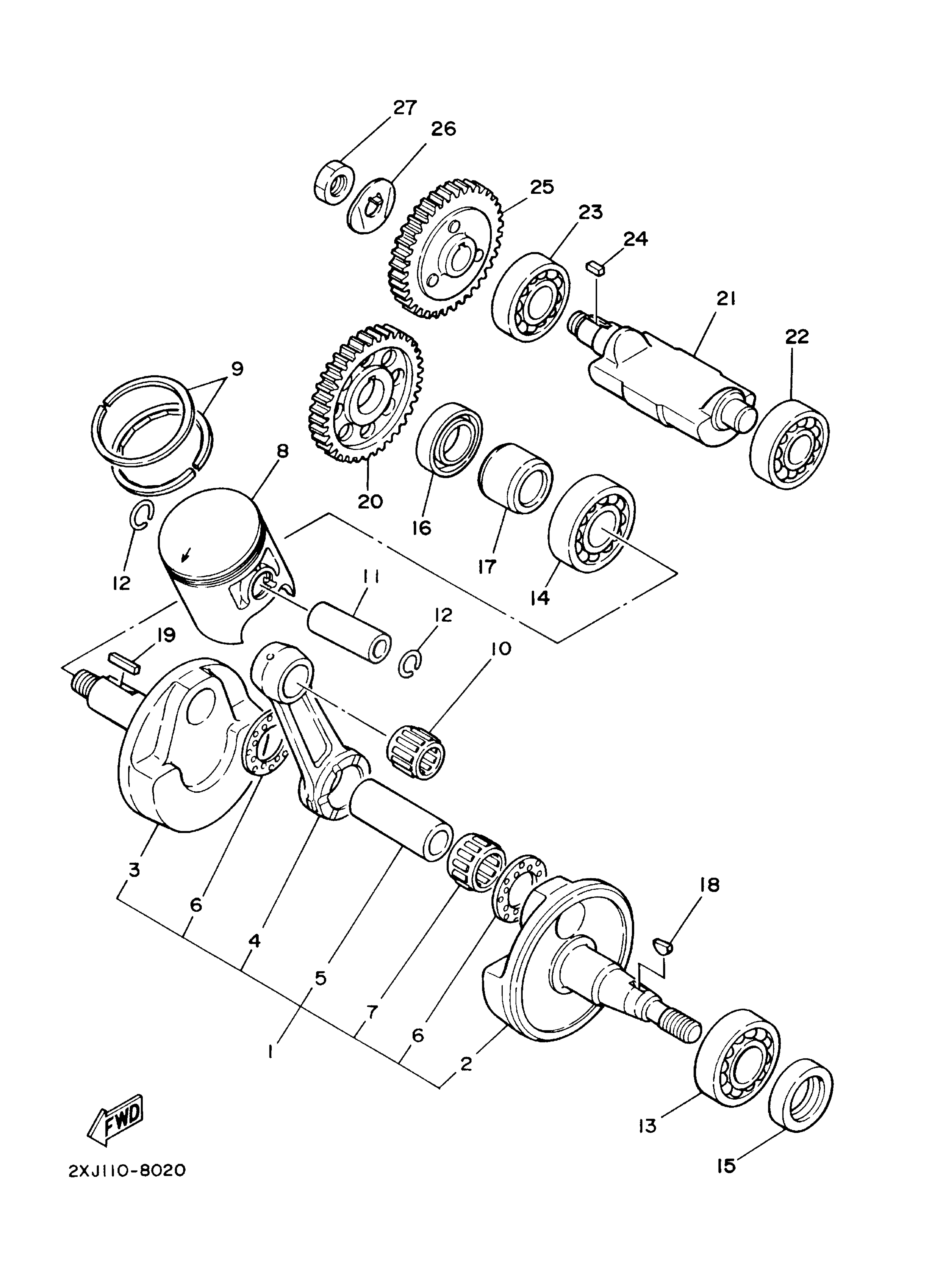 Crankshaft Piston