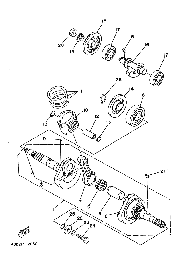 Crankshaft Piston