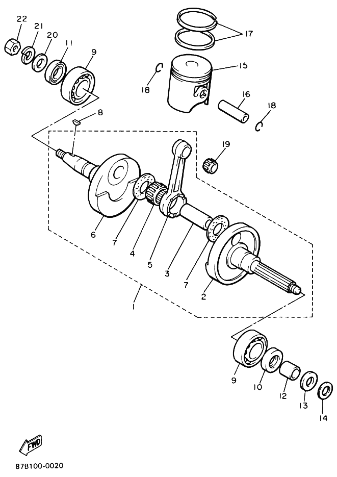 Crankshaft Piston