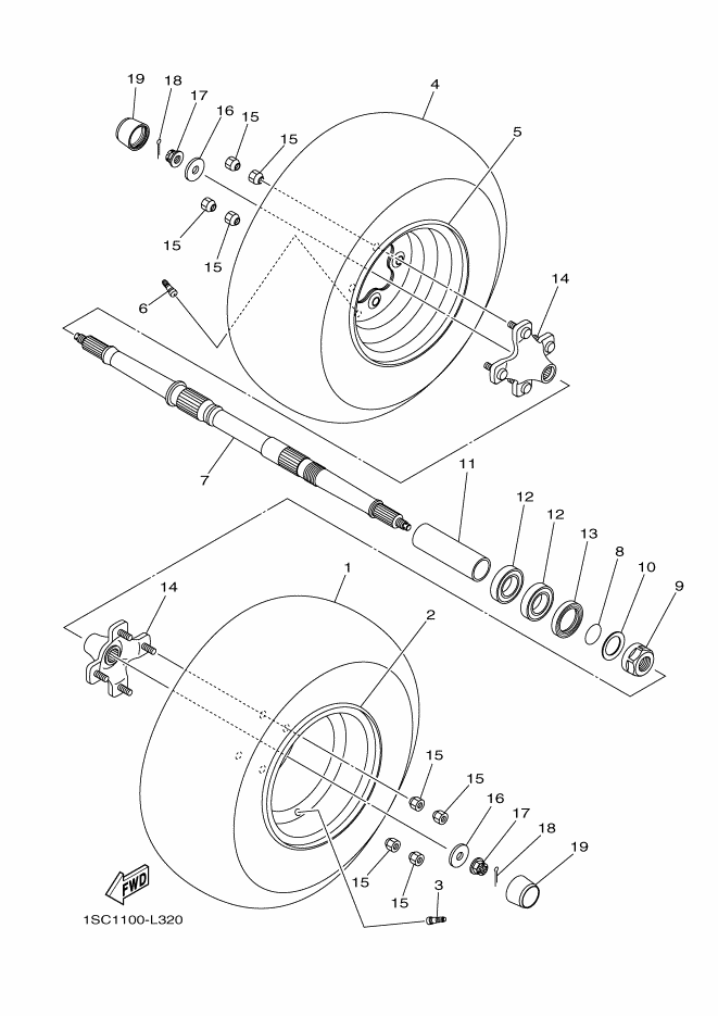 Rear Wheel