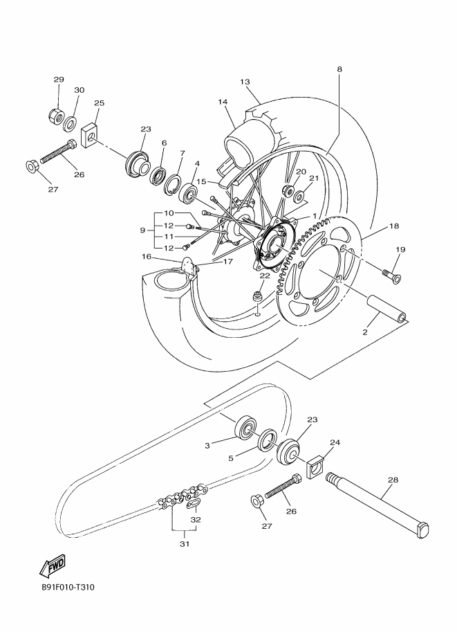 Rear Wheel