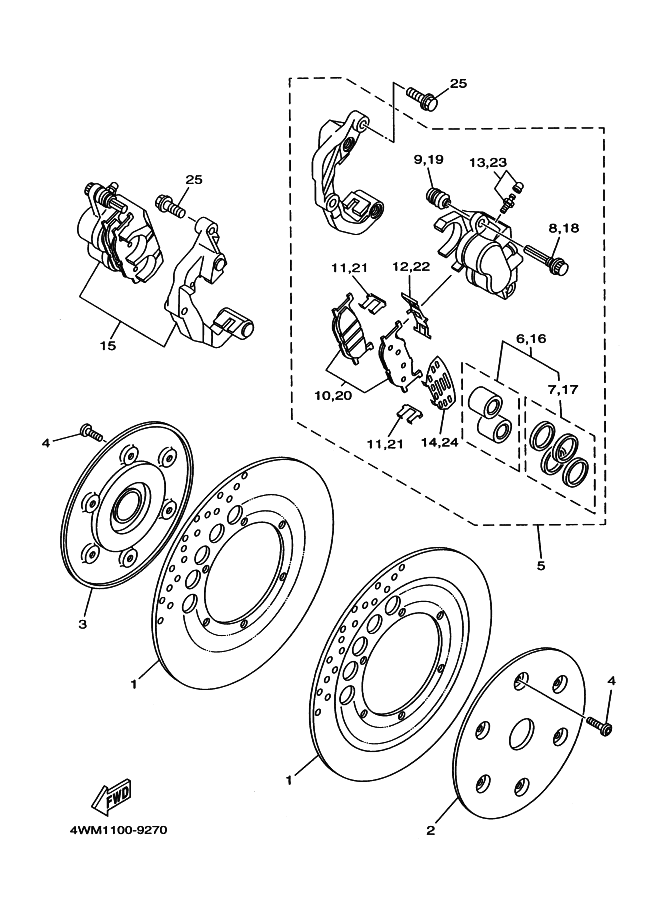 Front Brake Caliper