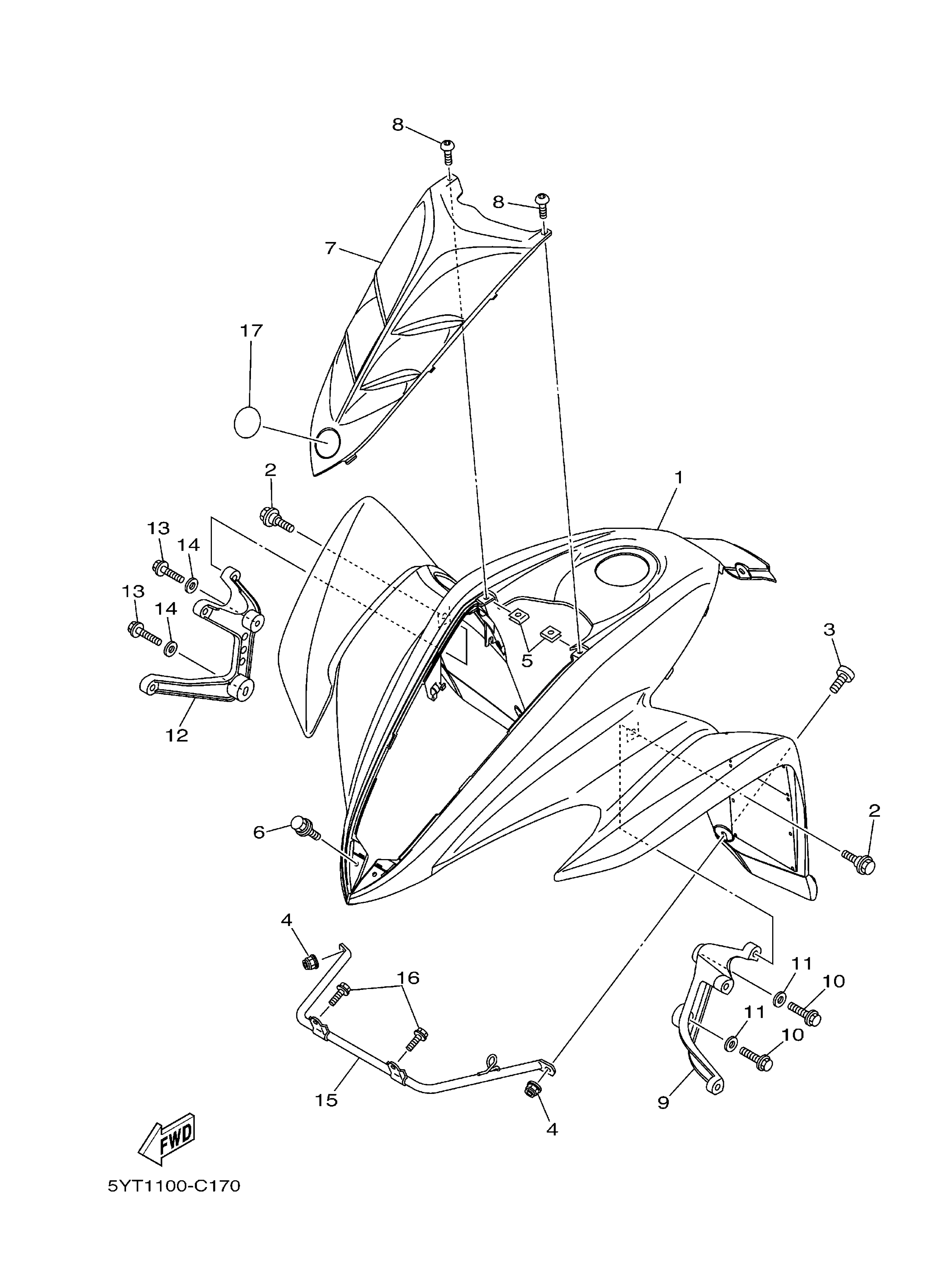 Front Mudguard