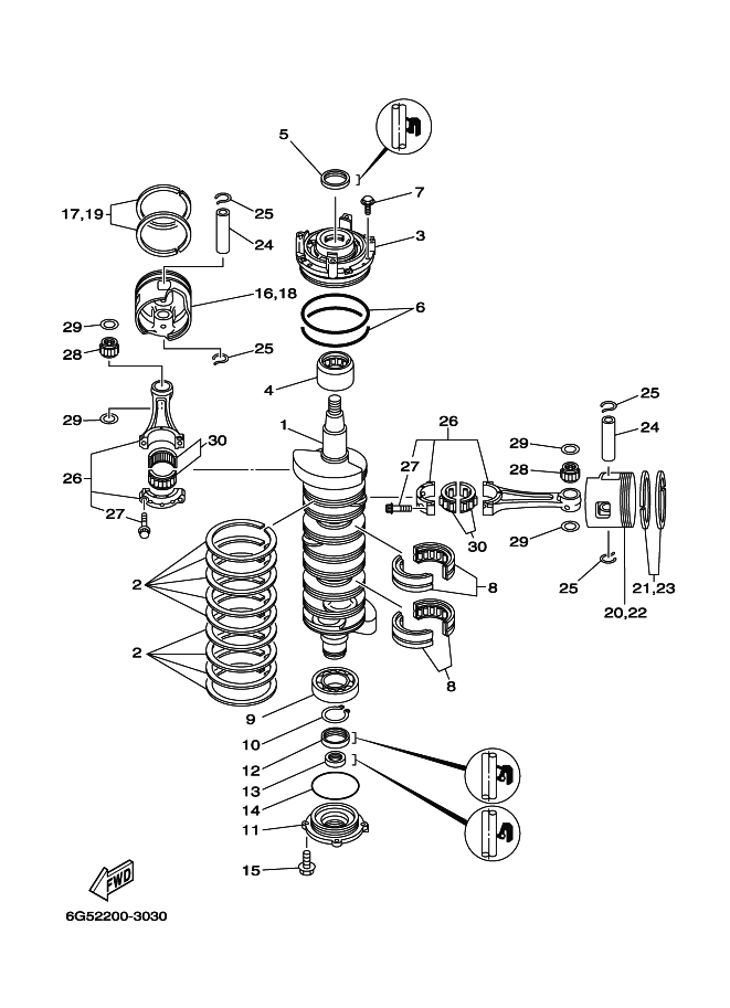 Crank Shaft Piston