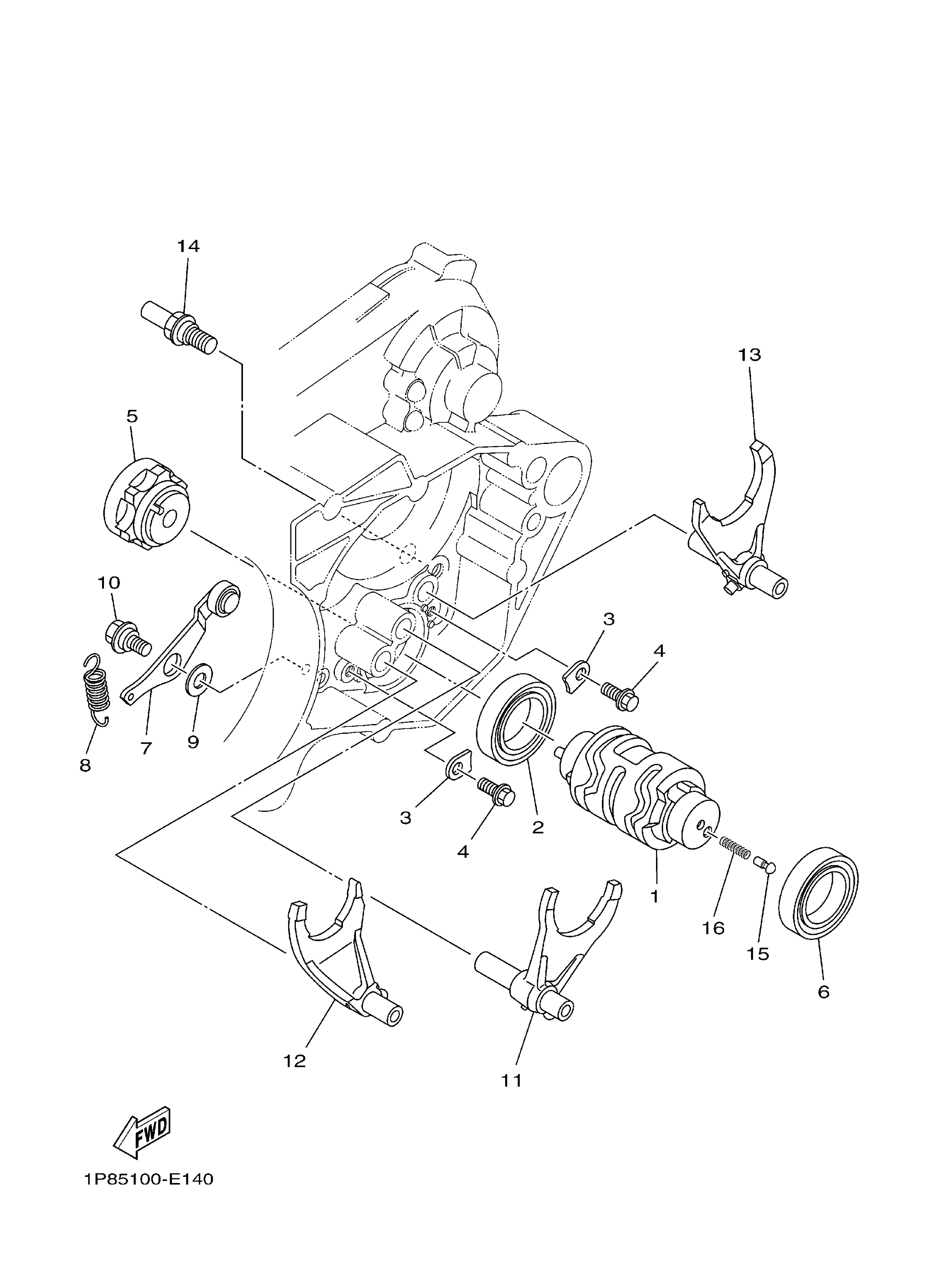 Shift Cam & Fork